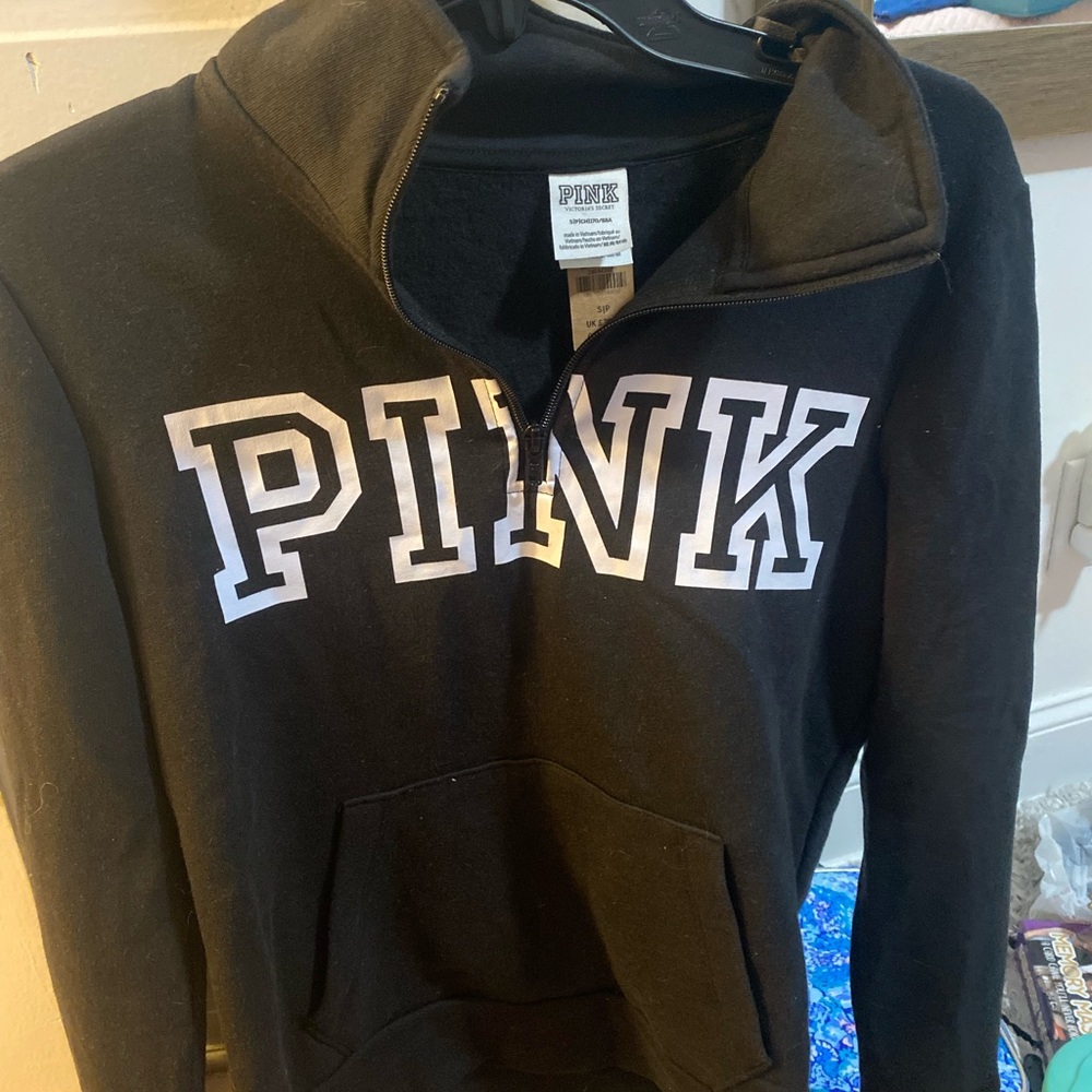 PINK Quarter Zip Sweatshirt